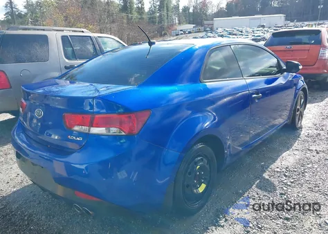 2010 Kia Forte Koup Sx from USA, damaged, VIN KNAFW6A33A5170651